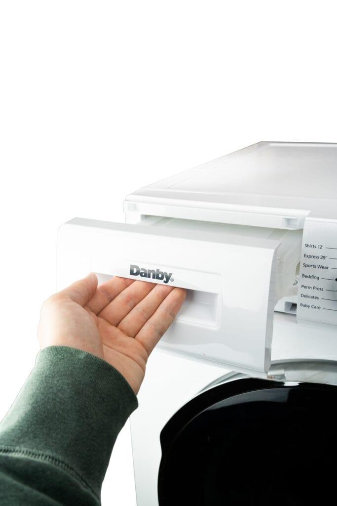 Danby 24-inch, 4.0 cu ft. Stackable Compact Condensing Sensor Dryer in White