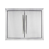 Flat stainless steel Built-in door kit