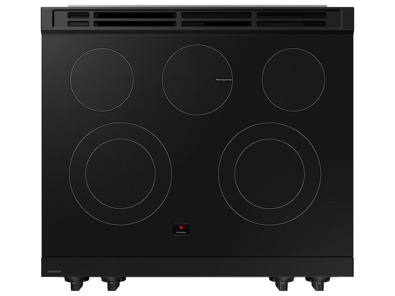 Bespoke 6.3 cu. ft. Smart Slide-In Electric Range with Precision Knobs in Stainless Steel