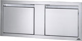 42 x 16 inch Small Double Door, Stainless Steel