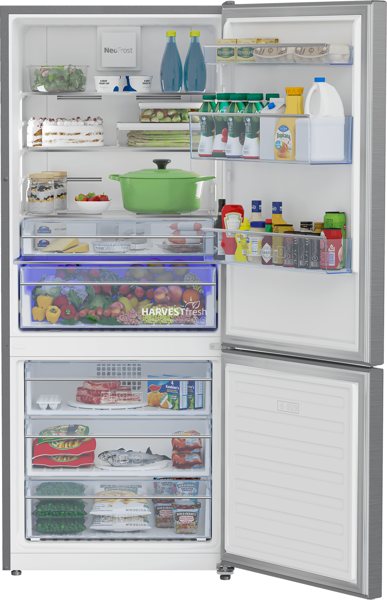 28" Bottom Freezer Refrigerator