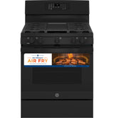 GE® 30" Free-Standing Gas Convection Range with No Preheat Air Fry