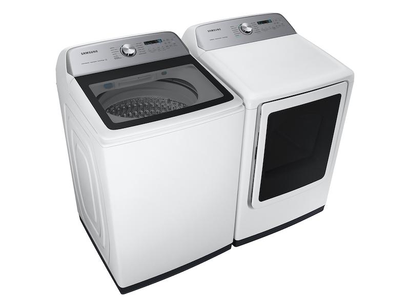 7.4 cu. ft. Smart Gas Dryer with Steam Sanitize+ in White