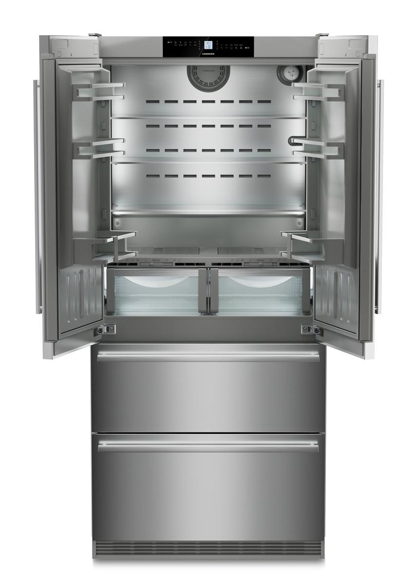 Fridge-freezer with BioFresh and NoFrost