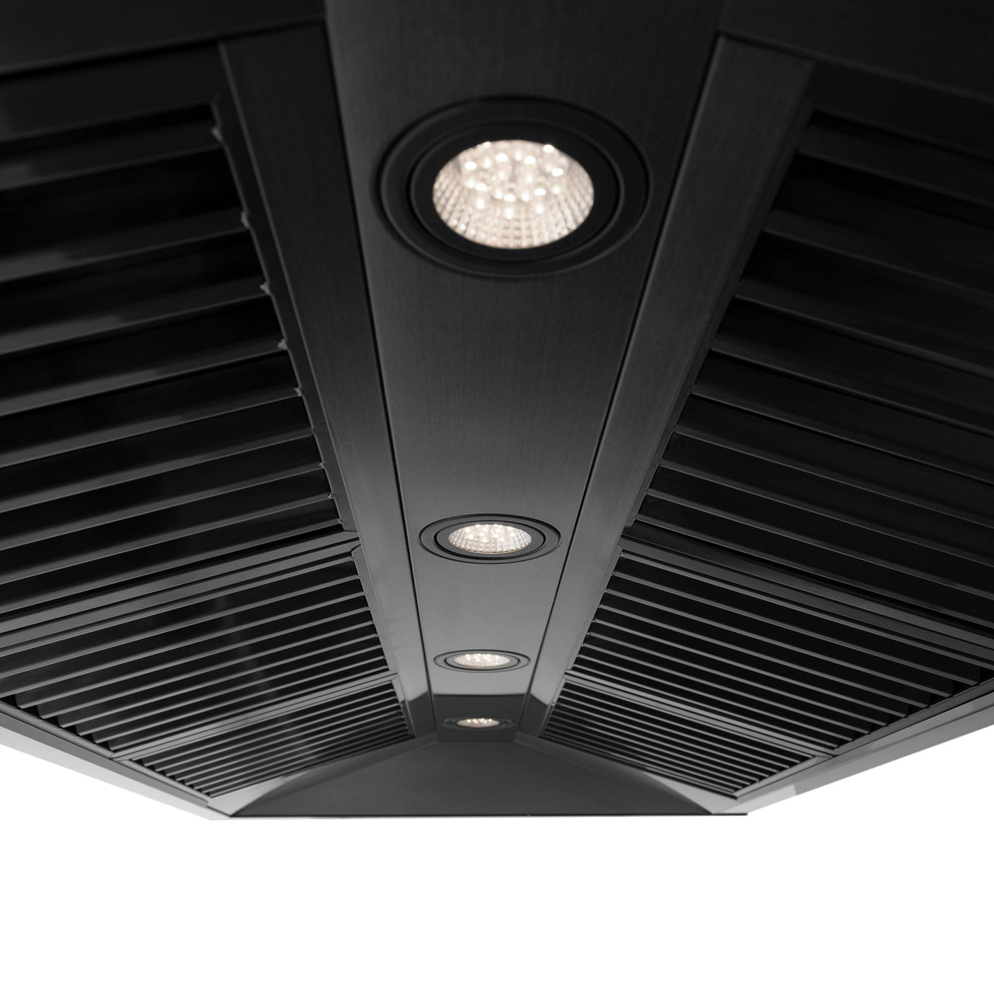 ZLINE Black Stainless Steel Range Hood with Black Stainless Steel Handle and Size Options(BS655-BS)