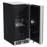 15-In Marvel Professional Clear Ice Machine With Brightshield with Brightshield\u2122 - Yes, Door Style - Stainless Steel