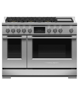 48" Series 9 Professional Dual Fuel 6 Burner with Griddle Range