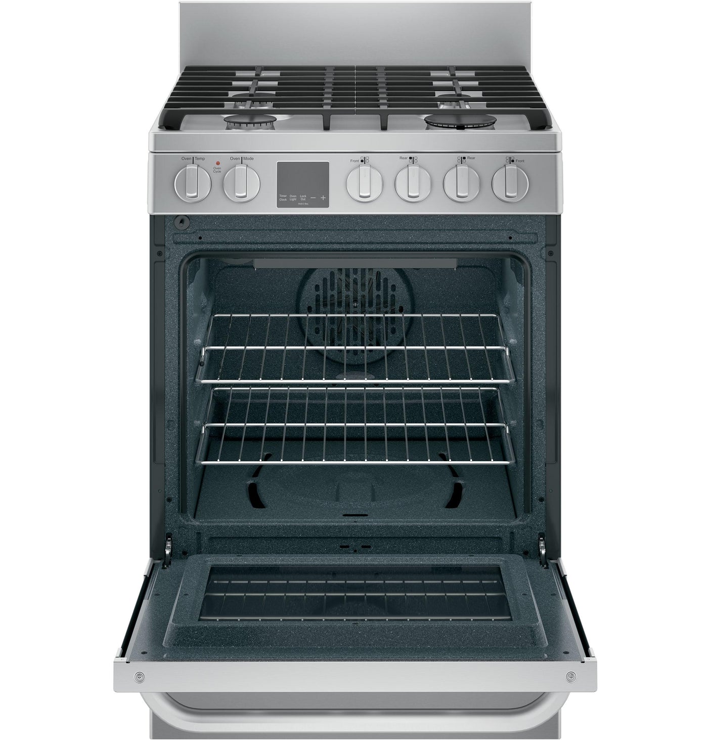 24" 2.9 Cu. Ft. Gas Free-Standing Range with Convection and Modular Backguard