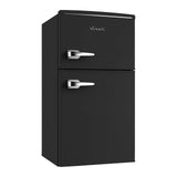 Avanti Retro Series Compact Refrigerator and Freezer, 3.0 cu. ft. - Black / 3.0 cu. ft.