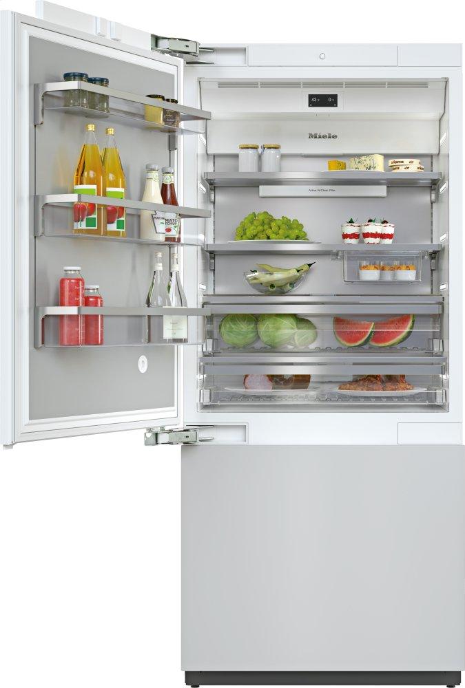 KF 2912 Vi - MasterCool™ fridge-freezer For high-end design and technology on a large scale.