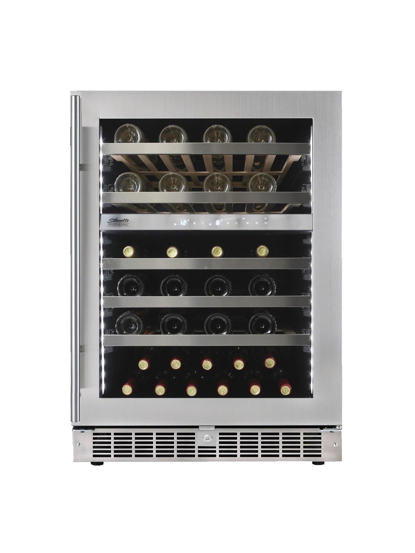 Silhouette Pro - 24" Built-in Wine Cellar In Stainless Steel