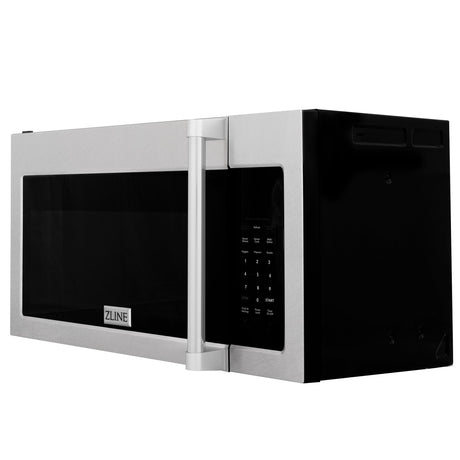 ZLINE 30 in. Over the Range Convection Microwave Oven with Traditional Handle and Color Options (MWO-OTR-H) [Color: DuraSnow Stainless Steel]