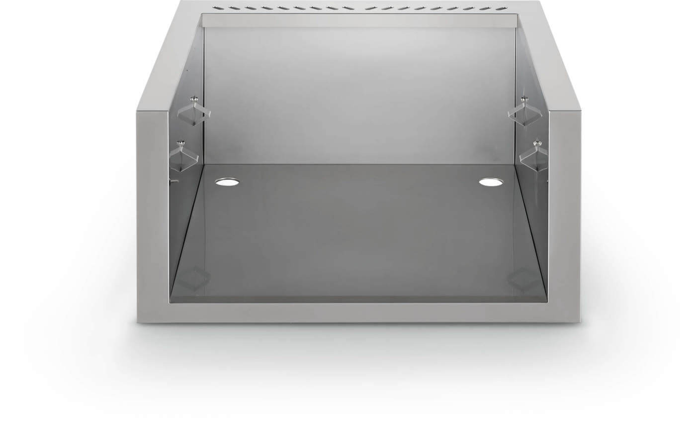 Zero Clearance Liner for BIB18PB, BIB18IR & BIB18RT for Built-in 500 and 700 Series Dual Burners, Stainless Steel