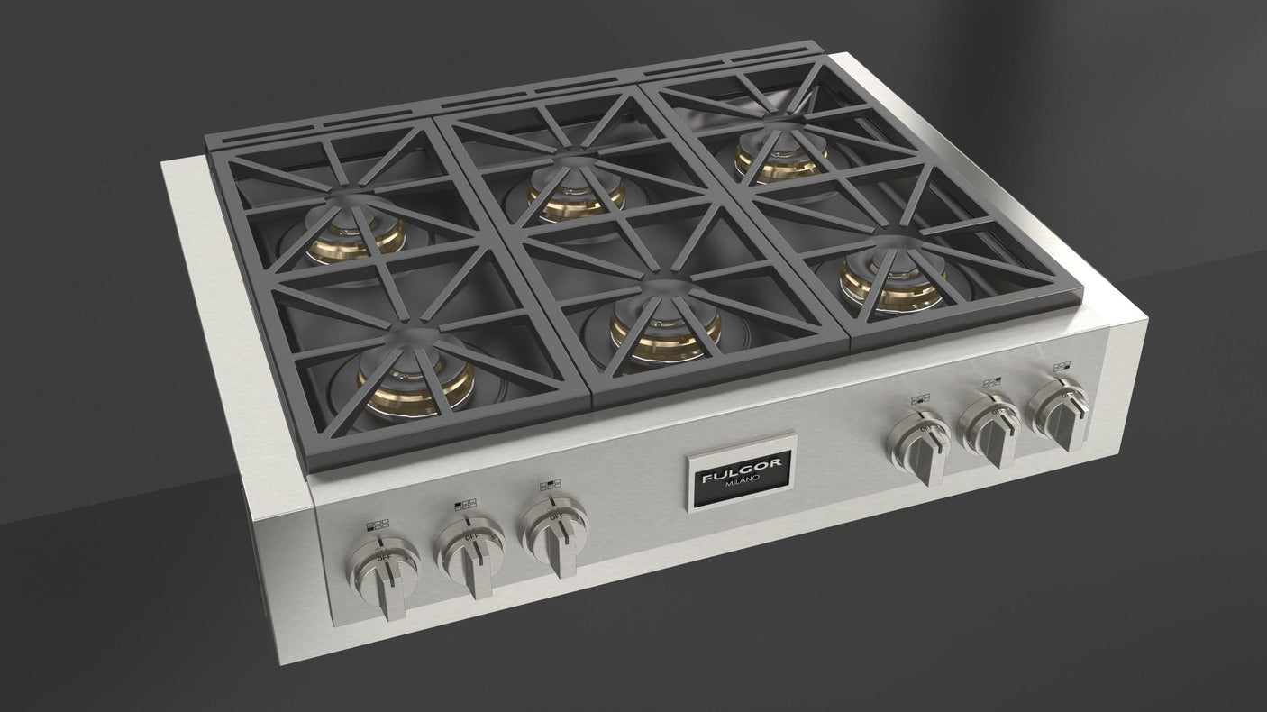 36" PRO GAS RANGE TOP