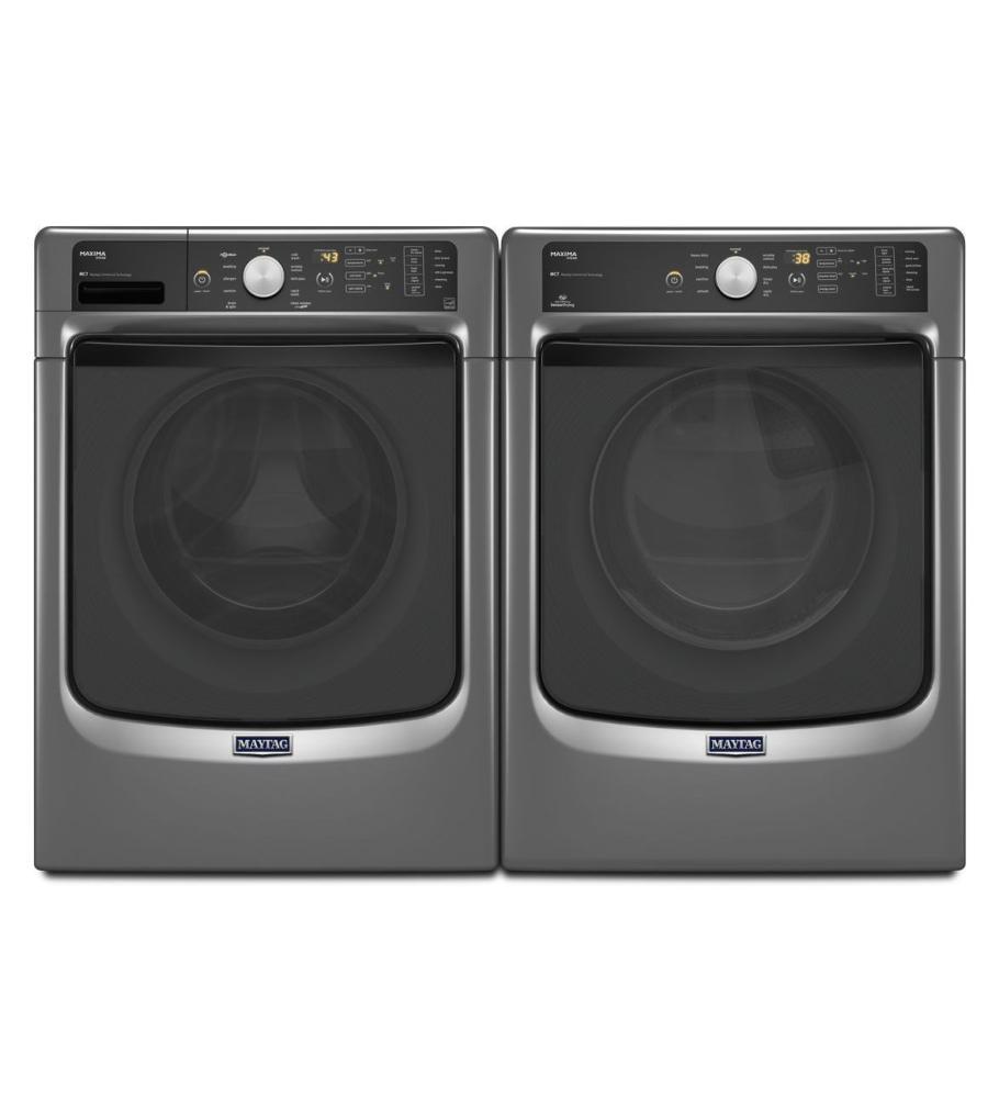 Maxima® Steam Electric Dryer with Large Capacity and Stainless Steel Dryer Drum - 7.3 cu. ft.