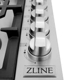 ZLINE Dropin Cooktop in Stainless Steel (Gas) (RC36) [Color: ZLINE Dropin Cooktop in Stainless Steel (Gas) (RC36)]