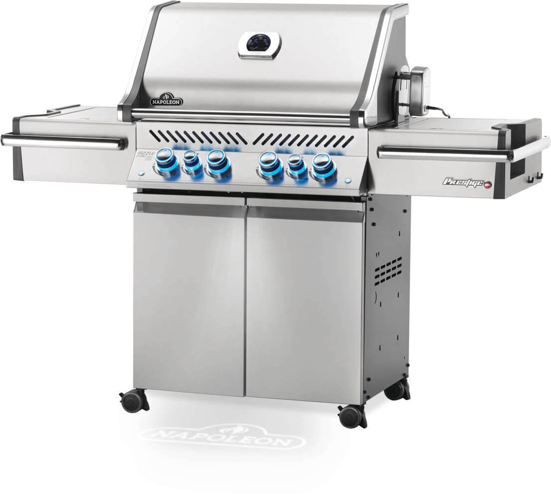 Prestige PRO 500 RSIB with Infrared Side and Rear Burners , Natural Gas, Stainless Steel