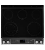 6.2 cu. ft. Front-Control Electric Range with True Convection