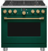 Café™ 36" Smart Dual-Fuel Commercial-Style Range with 6 Burners (Natural Gas)