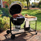 Summit® Kamado S6 Charcoal Grill Center - Black