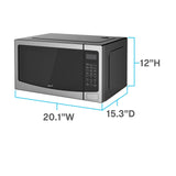 Avanti Microwave Oven, 1.1 cu. ft. Capacity - Black / 1.1 cu. ft.