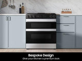 Bespoke Smart Slide-In Gas Range 6.0 cu. ft. with Flex Duo™ & Illuminated Precision Knobs in Stainless Steel