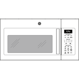 GE® 1.7 Cu. Ft. Over-the-Range Sensor Microwave Oven