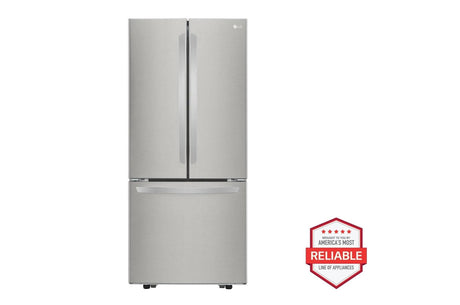 22 cu. ft. 30-inch Wide French Door Refrigerator - Stainless Steel