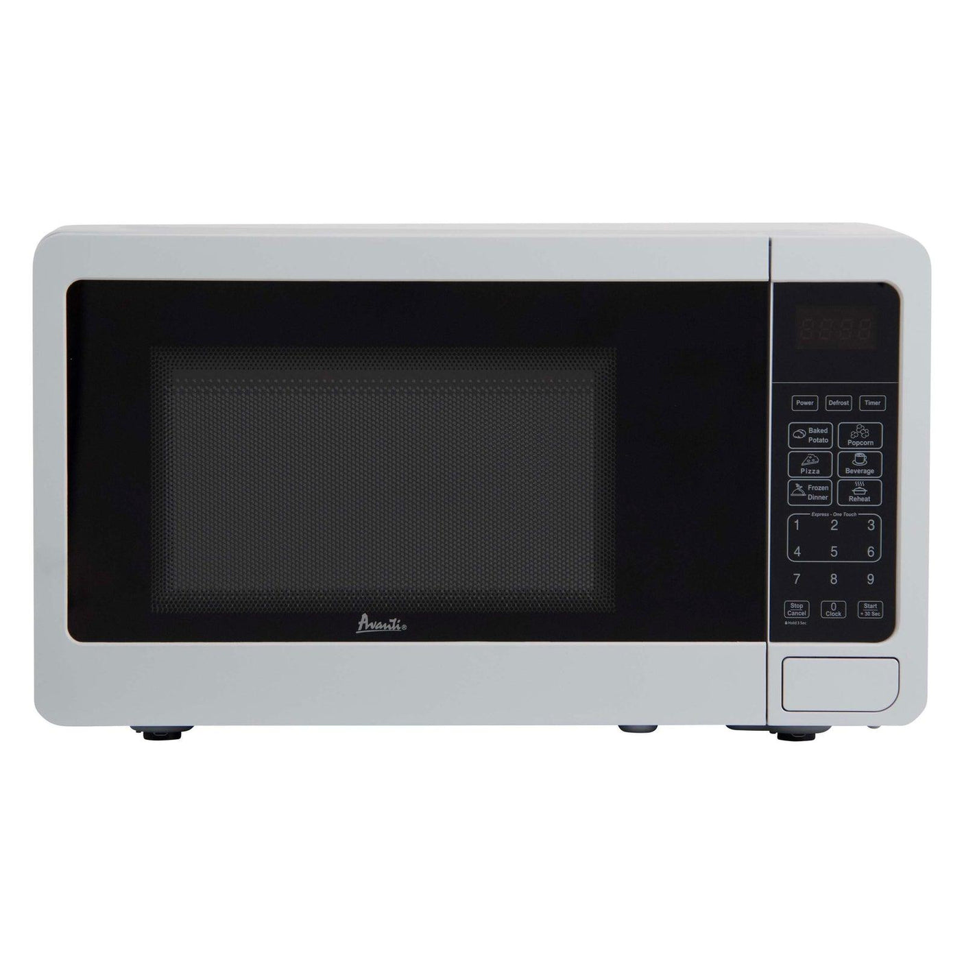 Avanti Countertop Microwave Oven, 0.7 cu. ft. - White / 0.7 cu. ft.