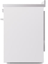 Professional Plus II 30 Inch Electric Freestanding Range in White with Trim