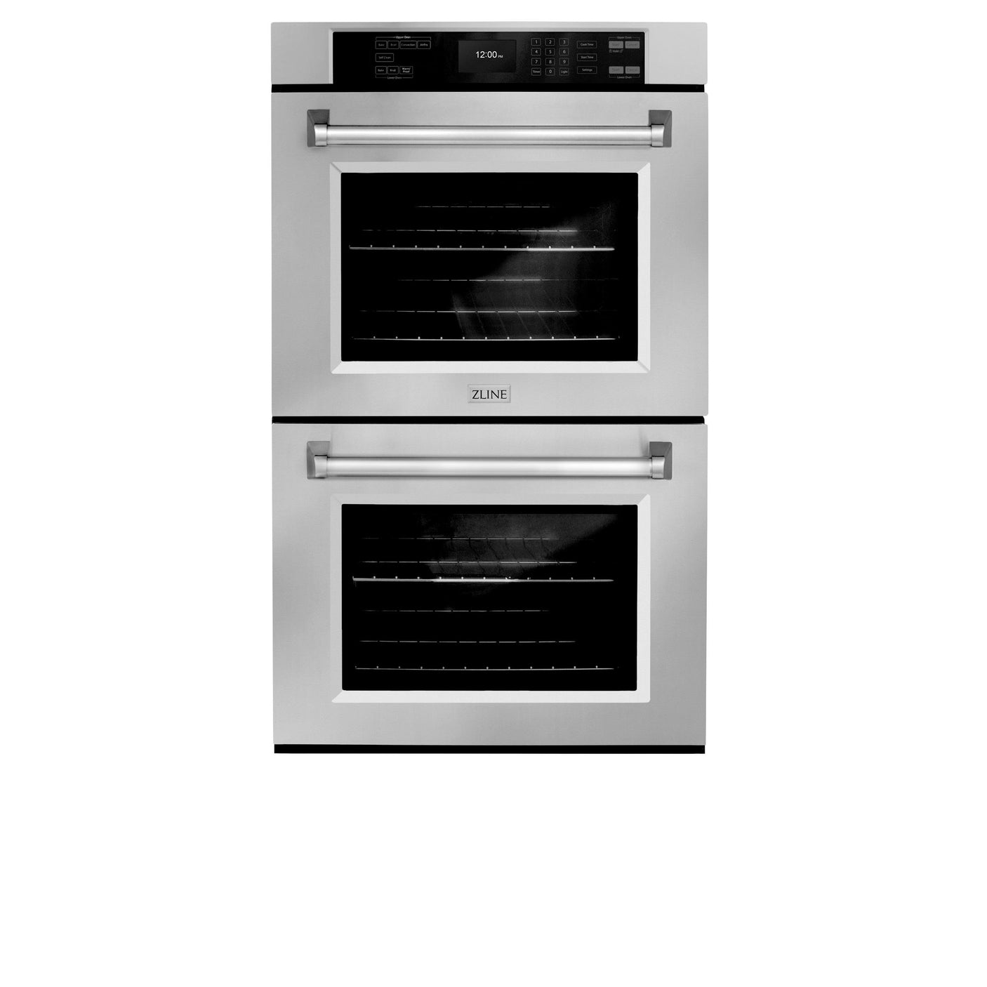 ZLINE 30 in. Professional True Convection Double Wall Oven with Air Fry and Self Clean in Stainless Steel (WAD-30)