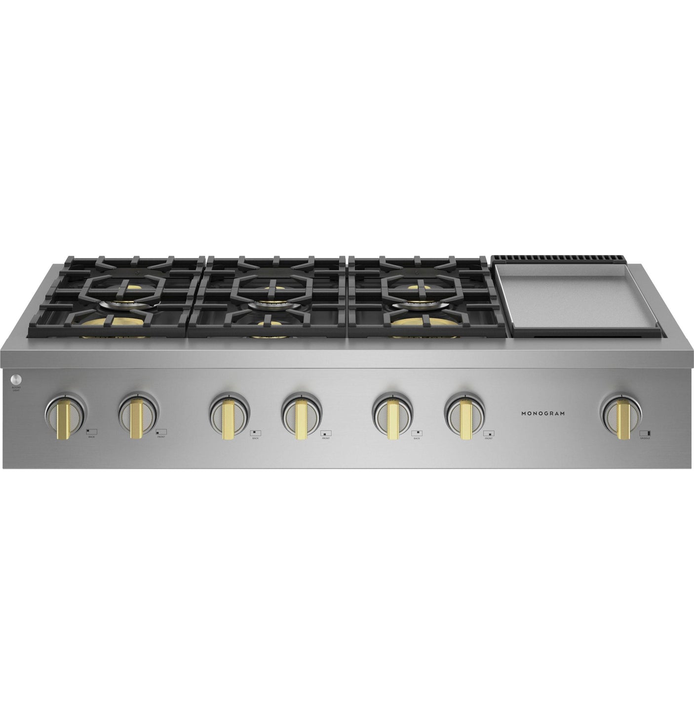 Monogram 48" Professional Gas Rangetop with 6 Burners and Griddle