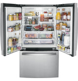 GE® ENERGY STAR® 21.9 Cu. Ft. Fingerprint Resistant Counter-Depth French-Door Refrigerator