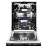 ZLINE 24" Tallac Series 3rd Rack Dishwasher with Traditional Handle, 51dBa (DWV-24) [Color: Black Matte]