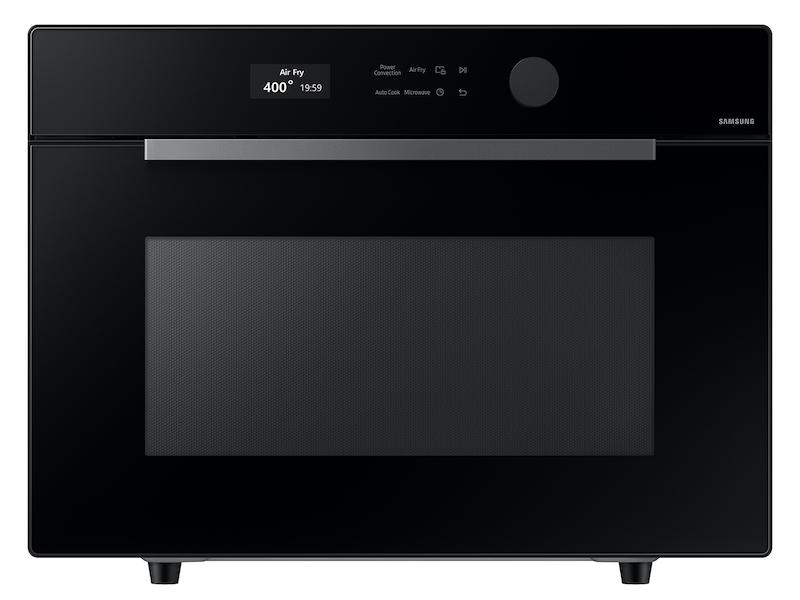 1.2 cu. ft. Countertop Microwave with Power Convection in Black Glass