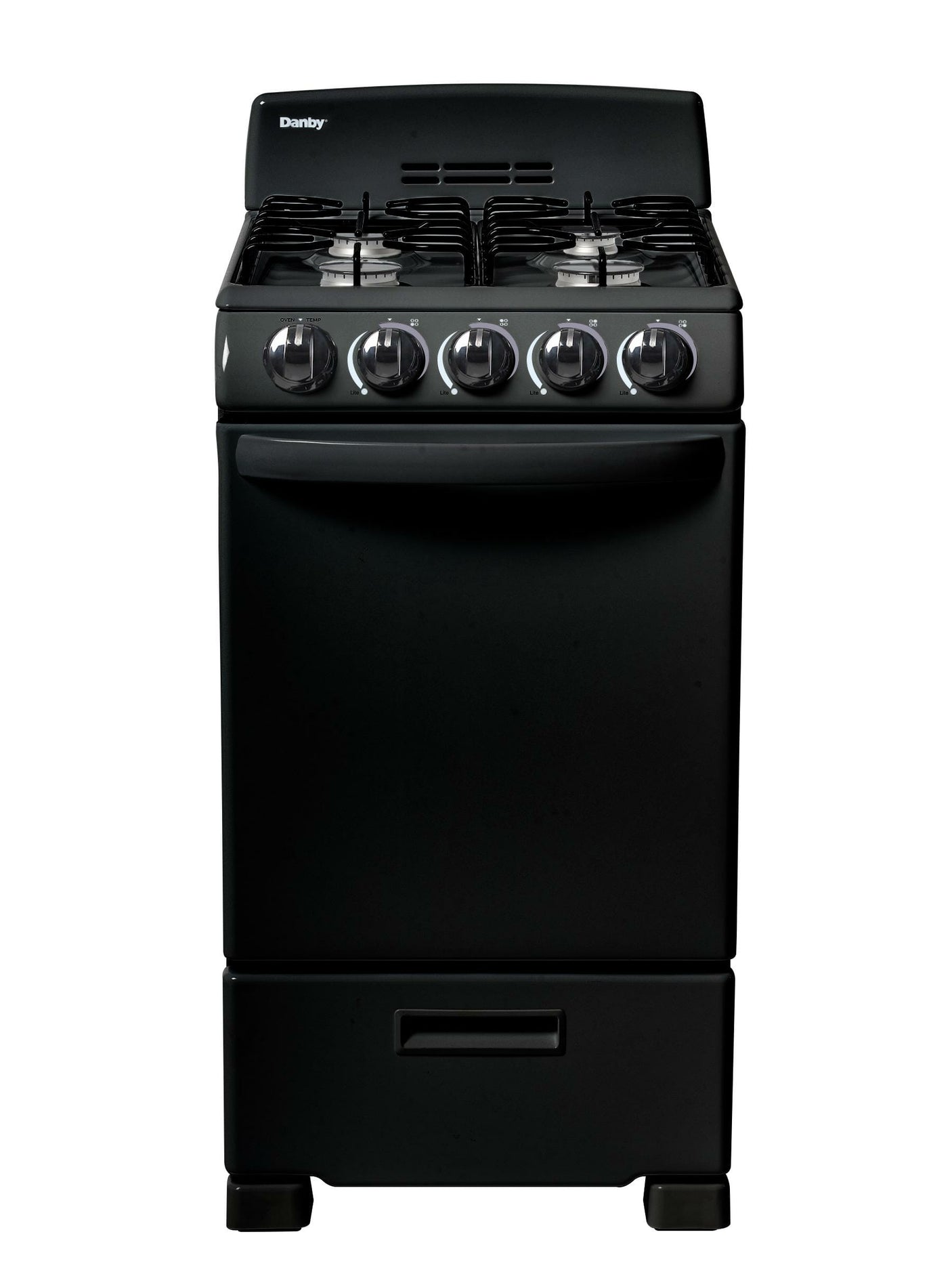 Danby 20" Wide Gas Range in Black