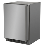 24-In Outdoor Built-In Refrigerator With Door Storage And Maxstore Bin with Door Style - Stainless Steel, Door Swing - Left