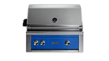 30" Built-In Grill - All Trident™ w/Rotisserie - Pacific Blue