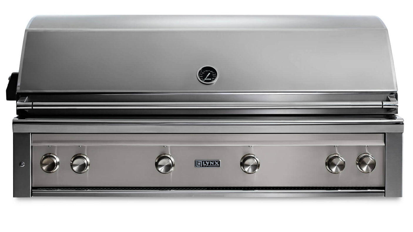 54" Built-In Grill - 1 Trident™ w/ Rotisserie - Limestone