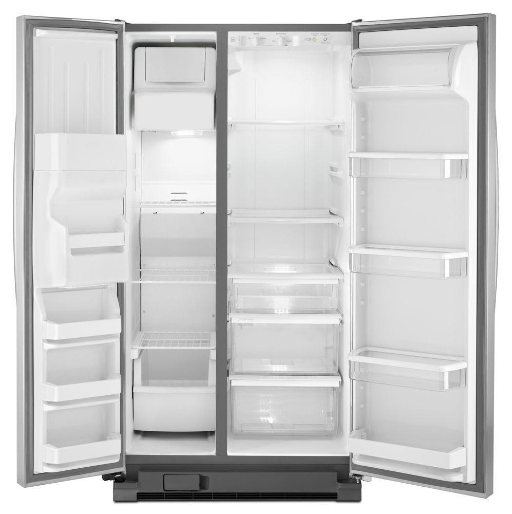 36-inch Wide Large Side-by-Side Refrigerator with Greater Capacity and Temperature Control - 25 cu. ft.