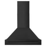 ZLINE Black Stainless Steel Range Hood with Black Stainless Steel Handle and Size Options(BS655-BS)