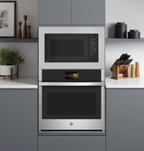 GE Profile™ 2.2 Cu. Ft. Built-In Sensor Microwave Oven