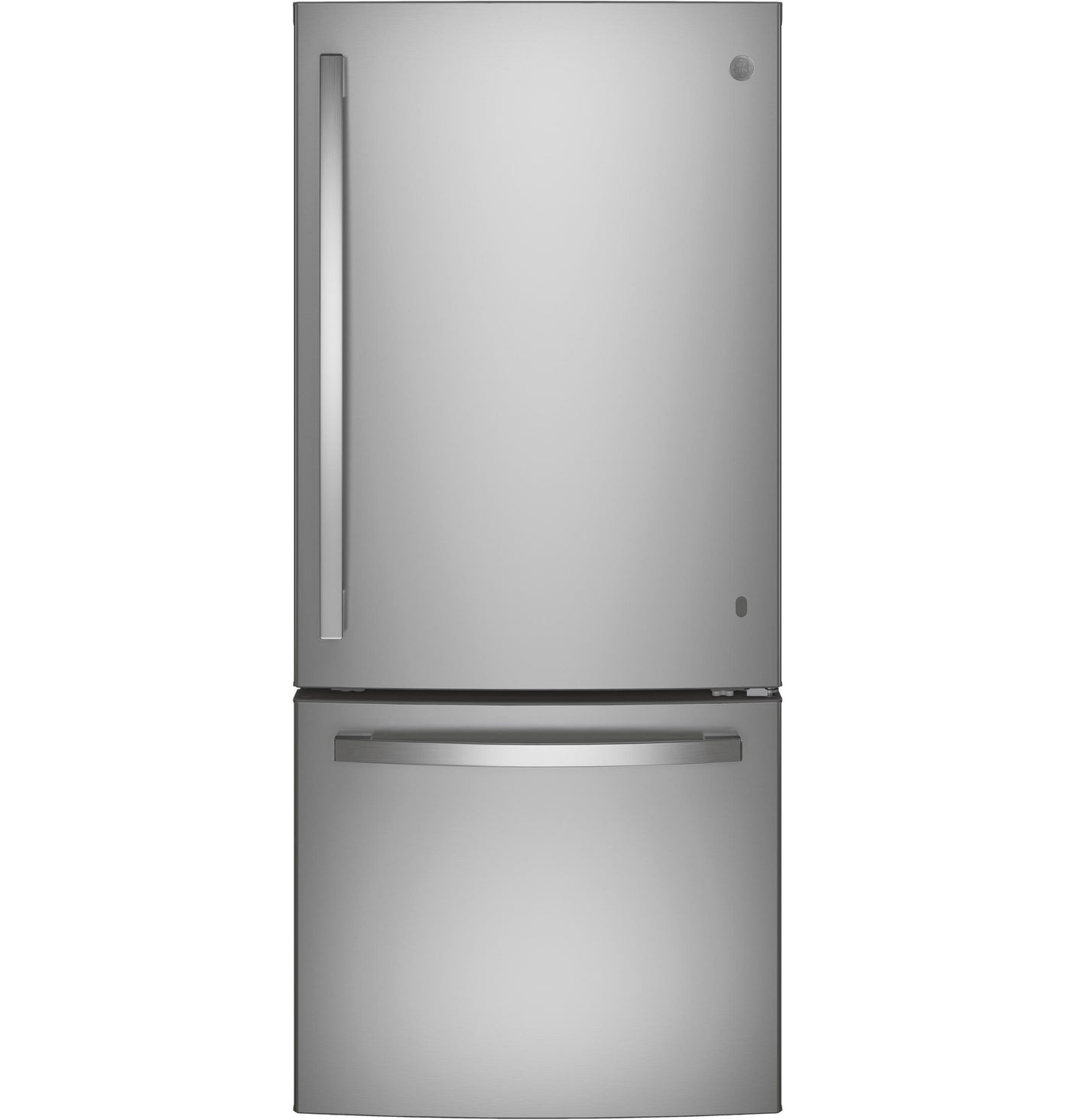 GE® ENERGY STAR® 20.9 Cu. Ft. Bottom-Freezer Refrigerator