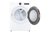 7.4 cu. ft. Smart Front Load Electric Dryer with AI Sensor Dry & TurboSteam™ Technology