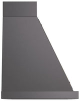 Nostalgie 40 Inch Matte Graphite Wall Mount Convertible Range Hood