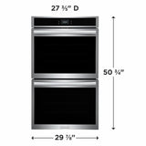 Frigidaire Gallery 30" Double Electric Wall Oven with Total Convection