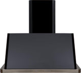 Majestic 30 Inch Glossy Black Wall Mount Convertible Range Hood