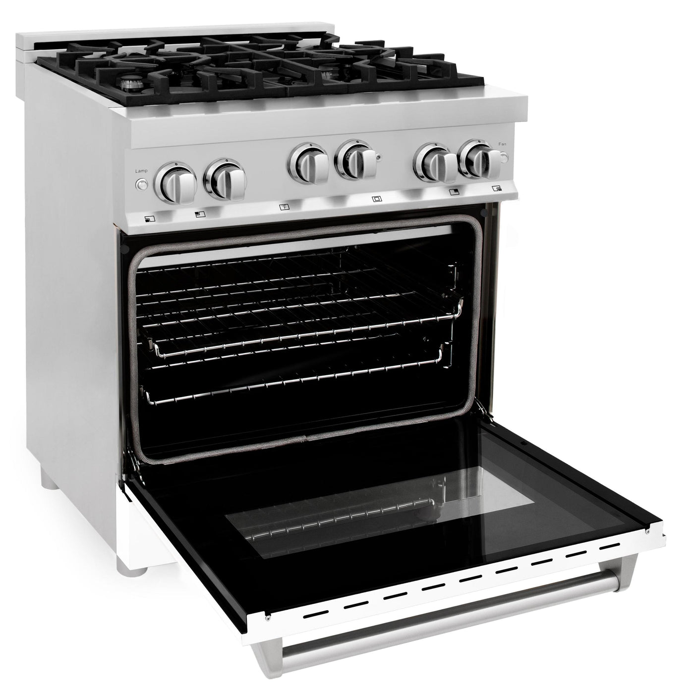 ZLINE 30" 4.0 cu. ft. Range with Gas Stove and Gas Oven in Stainless Steel (RG30) [Color: Stainless Steel]