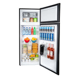 Danby 7.4 cu ft. Apartment Size Fridge Top Mount in Black