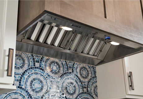 36" Wide 18" High Built-In Custom Ventilator for Wall Hood - VBCV